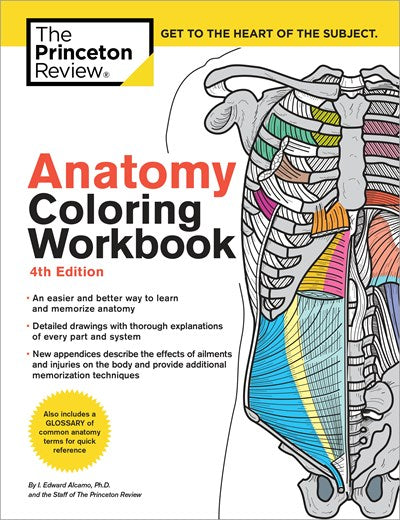 Anatomy Coloring Workbook, 4th Edition: An Easier and Better Way to Learn Anatomy (4th Edition)