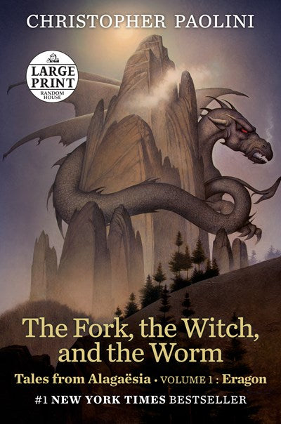 The Fork, the Witch, and the Worm: Tales from Alagaësia (Volume 1: Eragon) (Large type / large print)