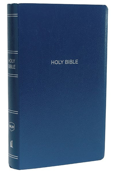 NKJV, Gift and Award Bible, Leather-Look, Blue, Red Letter, Comfort Print: Holy Bible, New King James Version