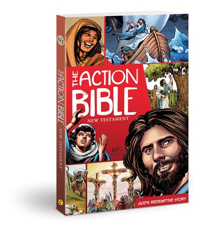 The Action Bible New Testament: God's Redemptive Story (Revised)