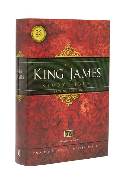KJV Study Bible, Large Print, Hardcover, Red Letter: Second Edition (Large type / large print)