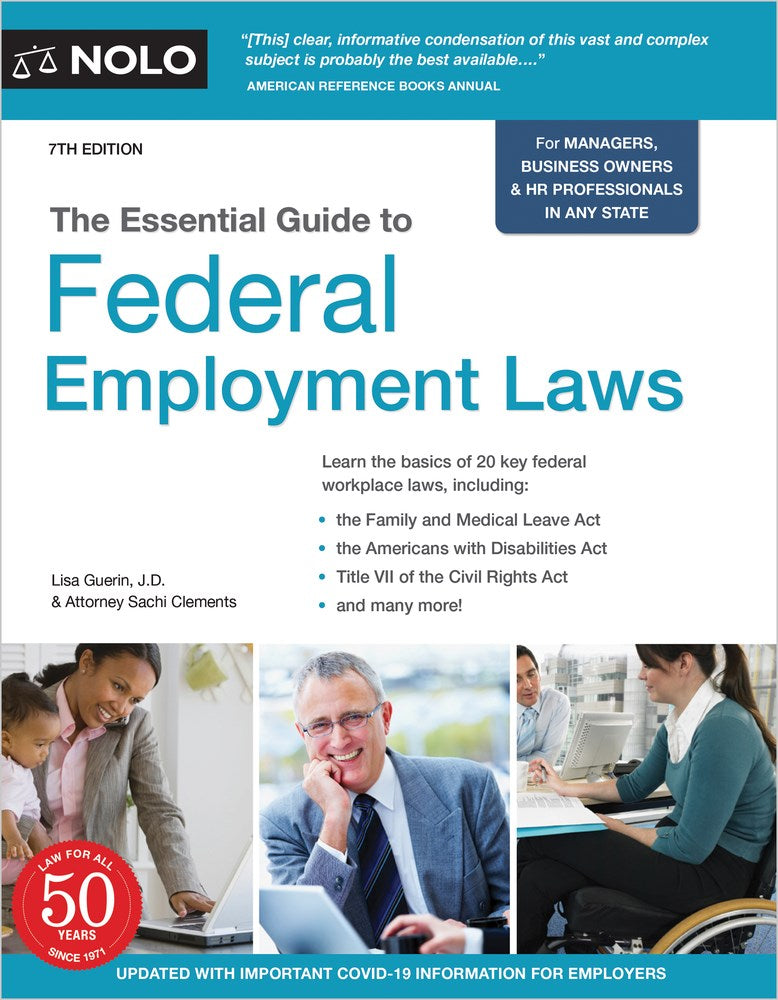 Essential Guide to Federal Employment Laws, The  (7th Edition)