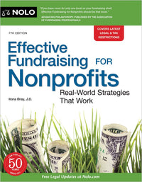 Effective Fundraising for Nonprofits: Real-World Strategies That Work (7th Edition)