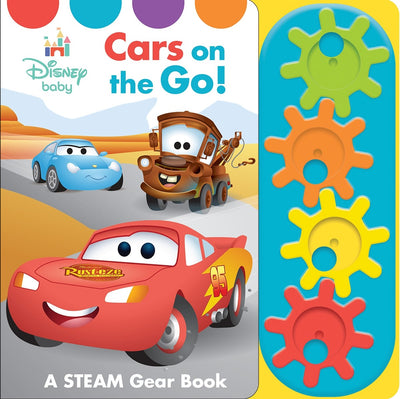 Disney Baby: Cars on the Go! A STEAM Gear Sound Book : A STEM Gear Book