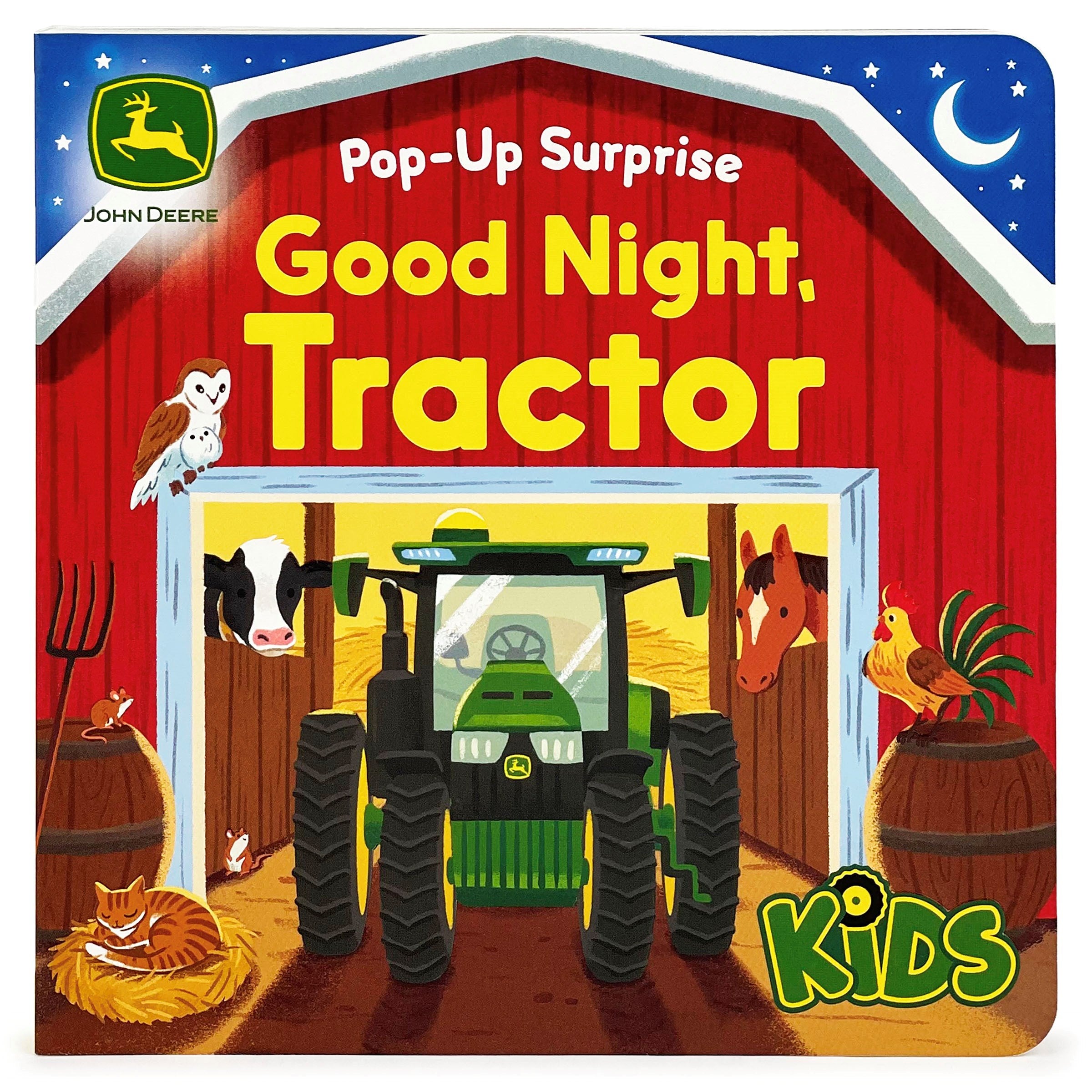 John Deere Kids Pop-Up Surprise Good Night, Tractor