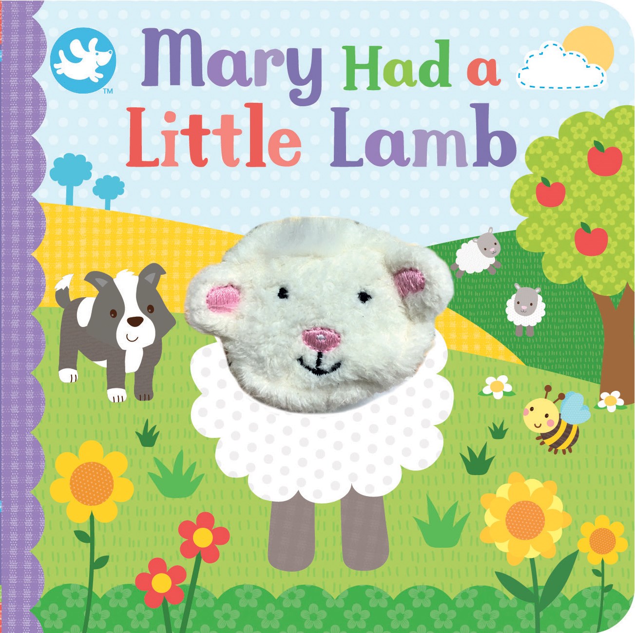 Mary Had a Little Lamb: Finger Puppet Book