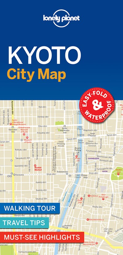 Lonely Planet Kyoto City Map 1
