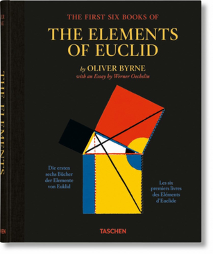 Oliver Byrne. The First Six Books of the Elements of Euclid  (Multilingual edition)