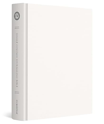 ESV Single Column Journaling Bible (Hardcover, Customizable Cover): Holy Bible, English Standard Version