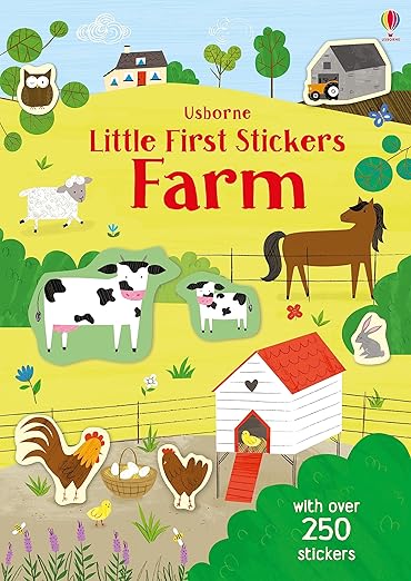 Little First Stickers Farm: A Fun and Bestselling Sticker Activity Book with Cows, Sheep, and Chickens