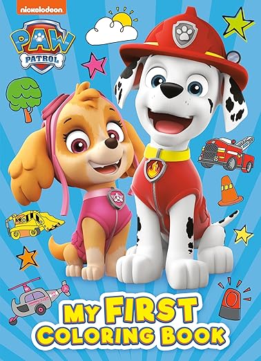 PAW Patrol: My First Coloring Book (PAW Patrol)