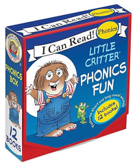 Little Critter 12-Book Phonics Fun!: A Box of 12 Mini-Books Featuring Short and Long Vowel Sounds (I Can Read Phonics)