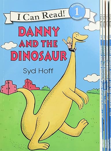 Danny and the Dinosaur: Big Reading Collection: A Box of 5 Books for Beginner Readers (I Can Read Level 1)