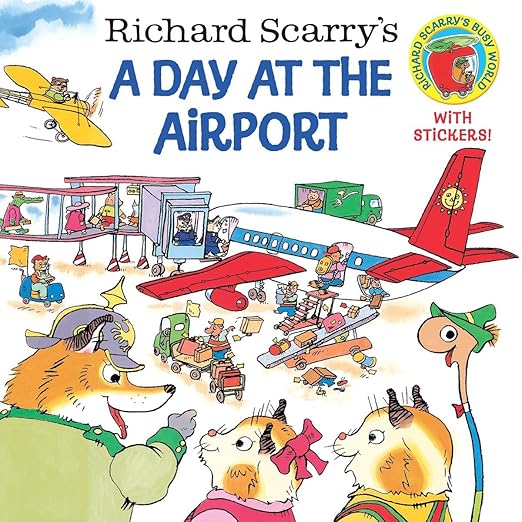 Richard Scarry's A Day at the Airport (Pictureback)