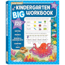 Kindergarten Big Workbook Ages 5 -6: 220+ Activities, Writing, Phonics, Reading & Language Arts, Counting and Math (Gold Stars Series)