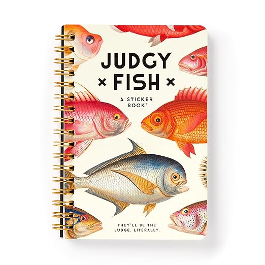Judgy Fish Sticker Book (A Brass Monkey Sticker Book)