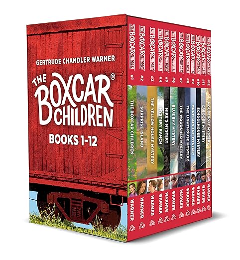 The Boxcar Children Bookshelf (The Boxcar Children Mysteries, Books 1-12)