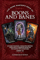 The Game Master's Deck of Boons and Banes: 40 game-changing, character-shifting cards and a companion book for 5th edition RPG adventures (The Game Master Series)