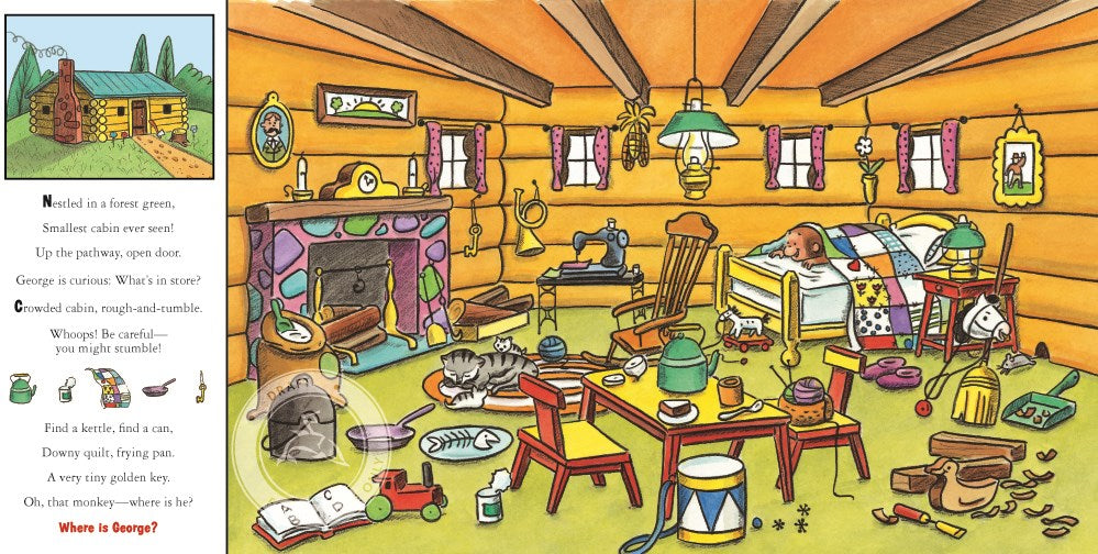 Where Is Curious George?: A Look and Find Book