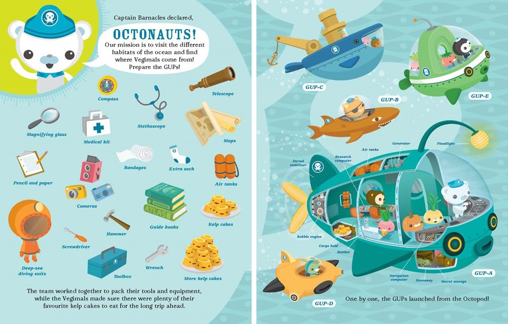The Octonauts Explore The Great Big Ocean: Now a major television series!