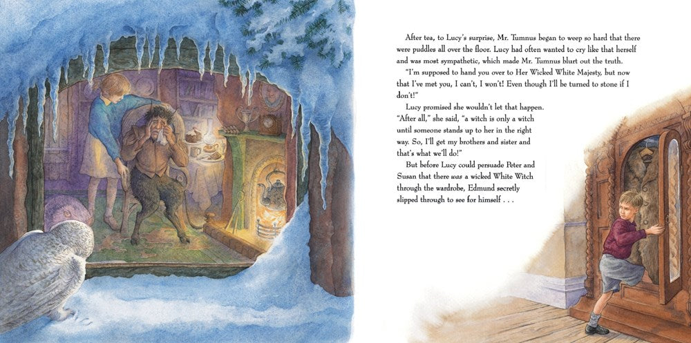 The Lion, the Witch and the Wardrobe: Picture Book Edition (The Chronicles of Narnia)