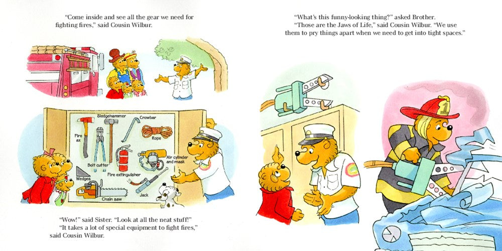The Berenstain Bears Visit the Firehouse