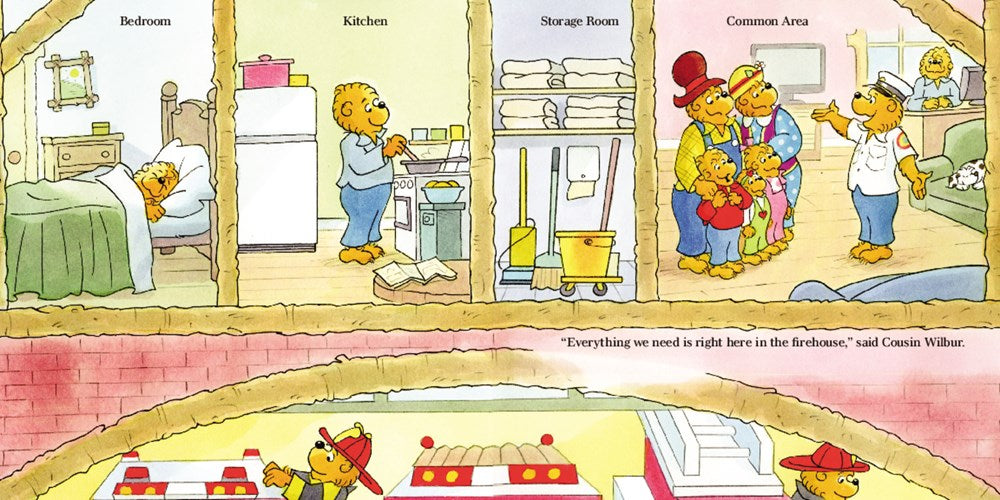 The Berenstain Bears Visit the Firehouse