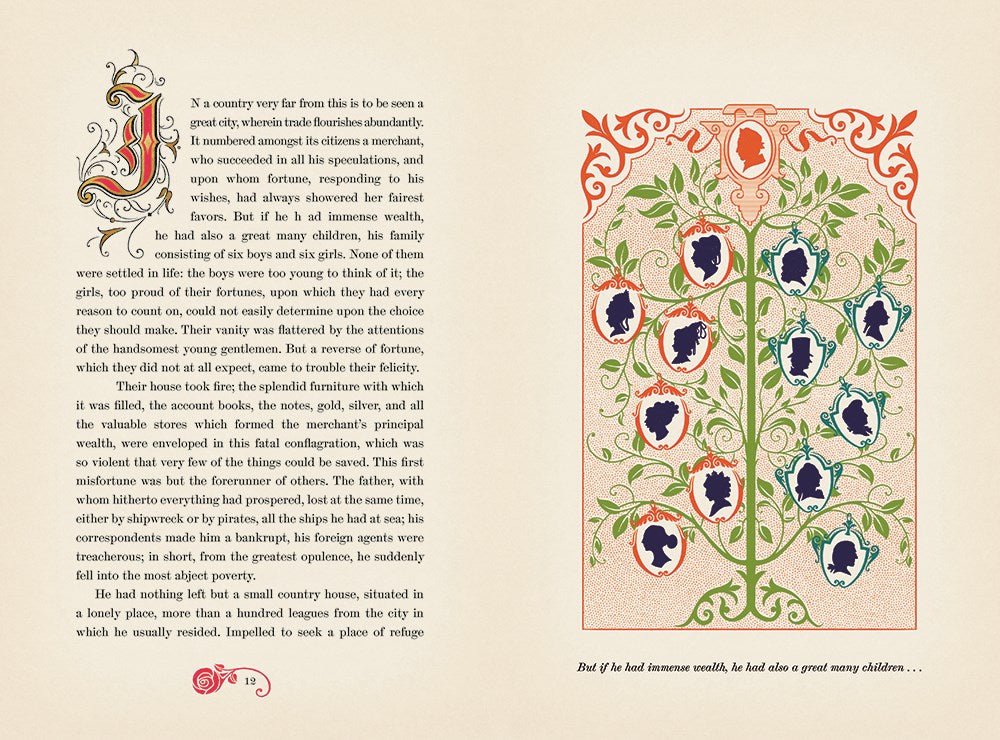 Beauty and the Beast, The (MinaLima Edition): (Illustrated with Interactive Elements)