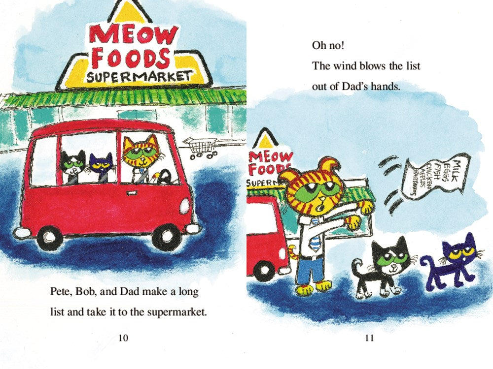 Pete the Cat's Trip to the Supermarket (I Can Read Level 1)