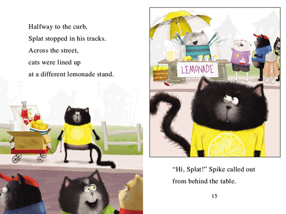 Splat the Cat and the Lemonade Stand (I Can Read Level 2)