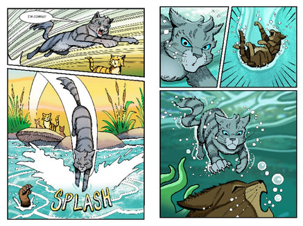 Warriors: A Shadow in RiverClan (Full-Color Adventure)
