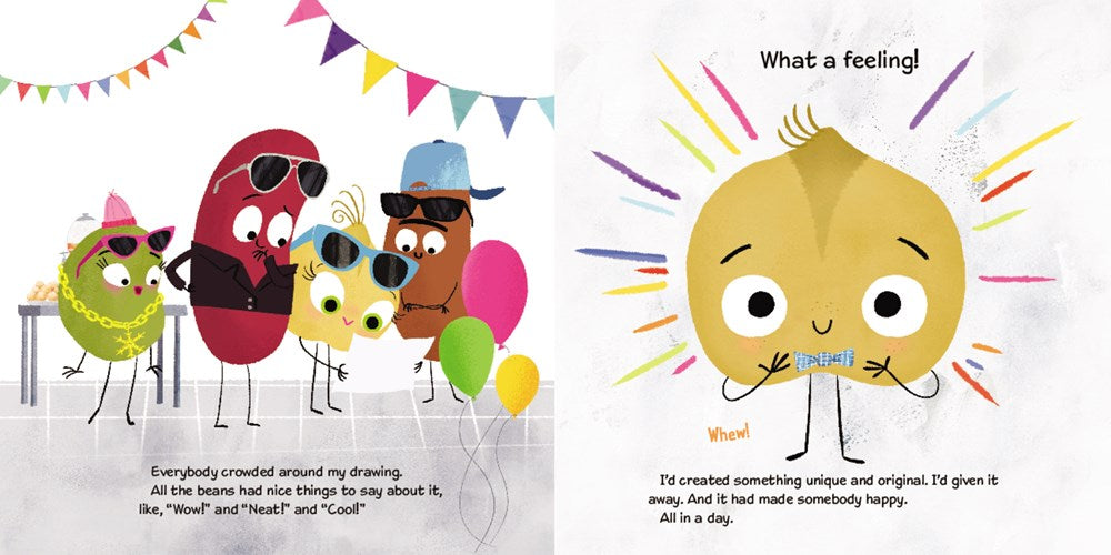 The Cool Bean Presents: As Cool as It Gets: Over 150 Stickers Inside! A Christmas Holiday Book for Kids (The Food Group)