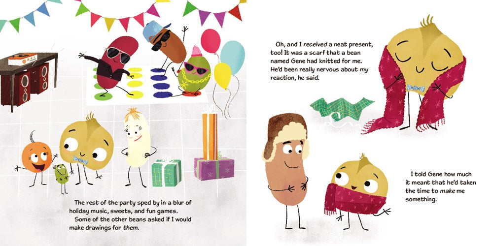 The Cool Bean Presents: As Cool as It Gets: Over 150 Stickers Inside! A Christmas Holiday Book for Kids (The Food Group)