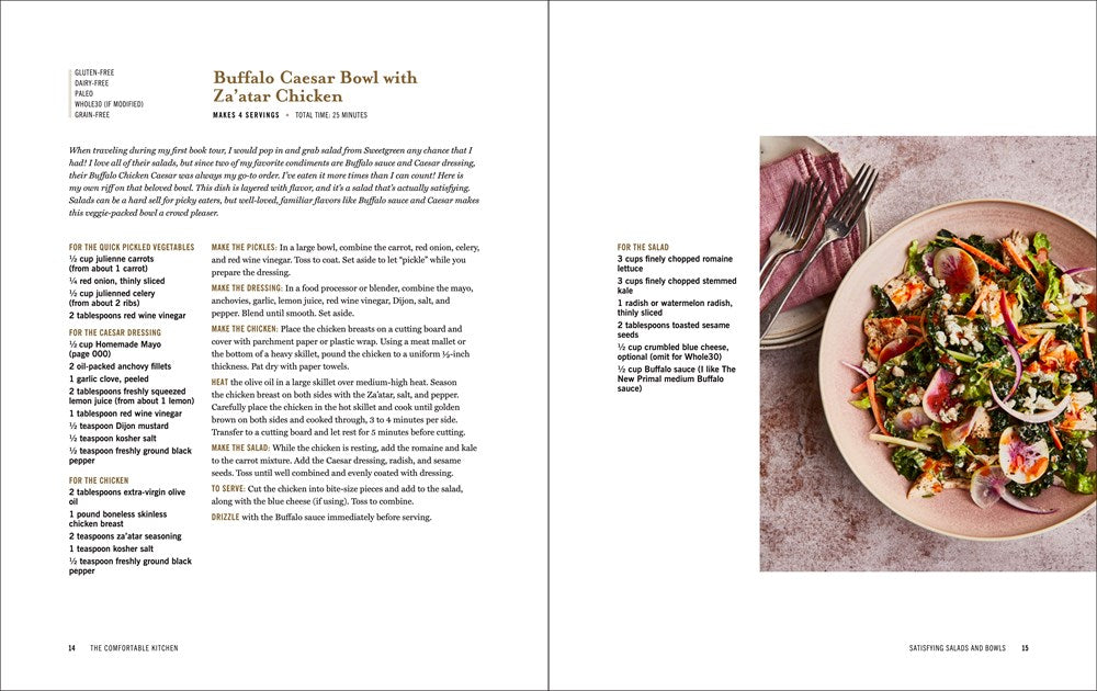 The Comfortable Kitchen: 105 Laid-Back, Healthy, and Wholesome Recipes (A Defined Dish Book)