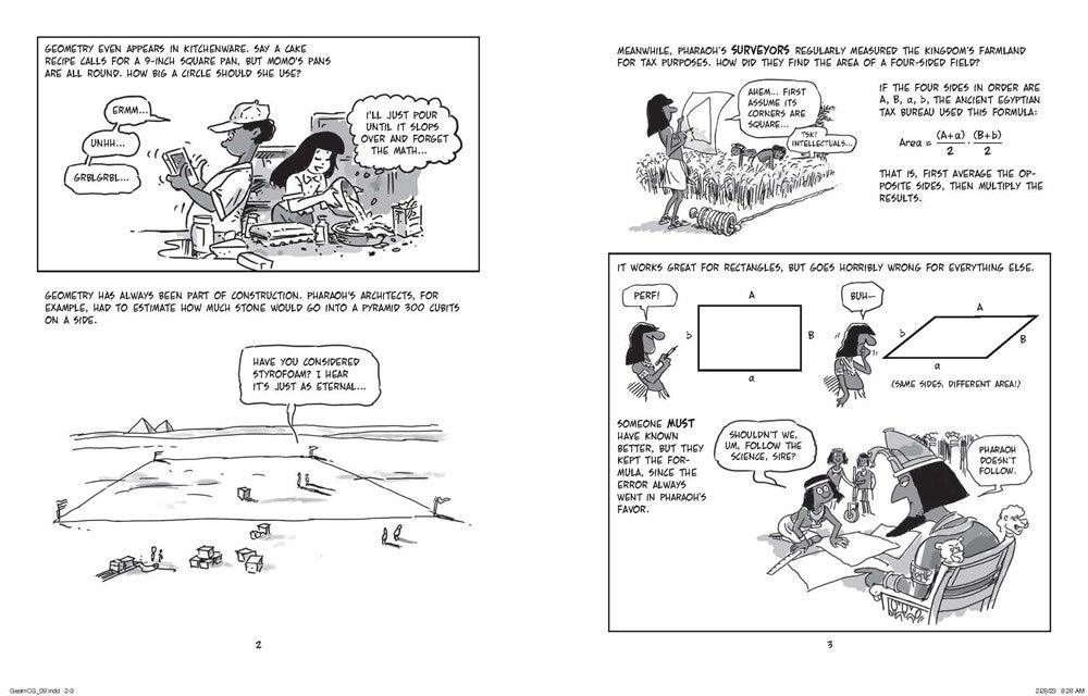 The Cartoon Guide to Geometry: An Illustrated and Comprehensive Mathematical Primer on Geometry