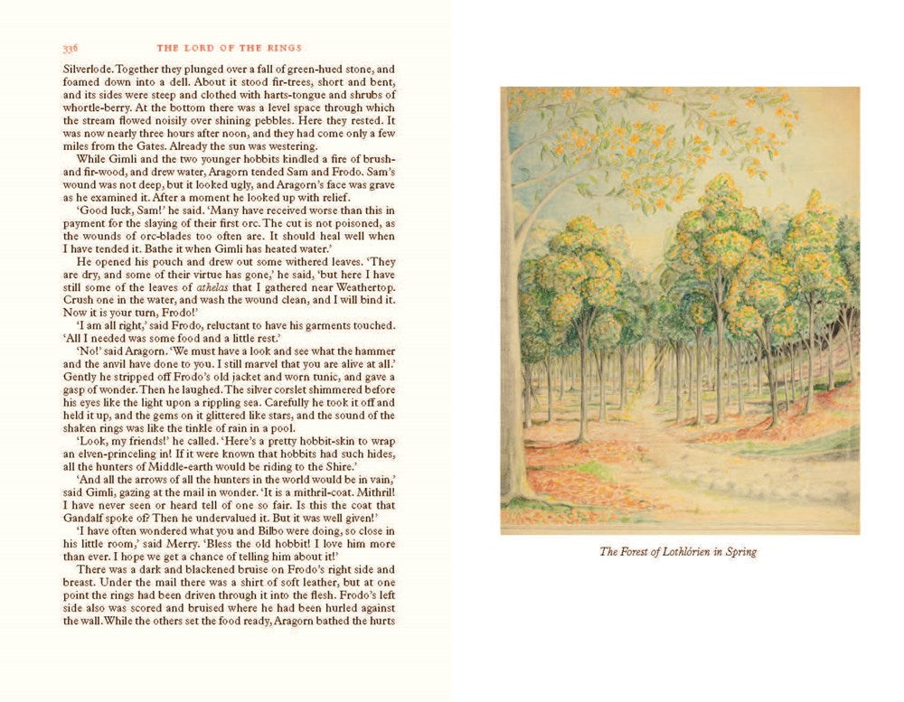 The Lord of the Rings Deluxe Illustrated by the Author: A Fully Illustrated Version of the Classic Fantasy Novels (Tolkien Illustrated Editions)