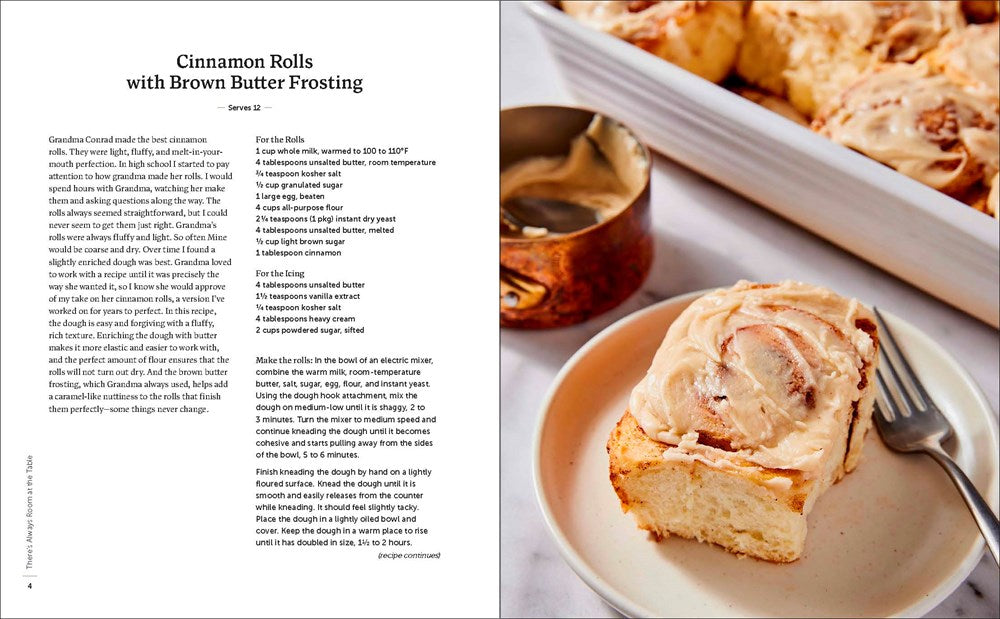 There's Always Room at the Table: Farmhouse Recipes from My Family to Yours―A Cozy Homestyle Cookbook with a Rustic Farmhouse Approach, Warm Up Your Kitchen with Comforting Classics
