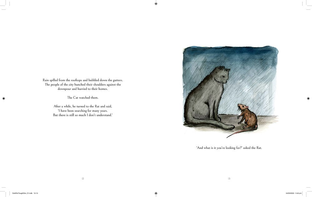 The Cat Who Taught Zen: A Beautifully Illustrated Exploration of Self-Discovery