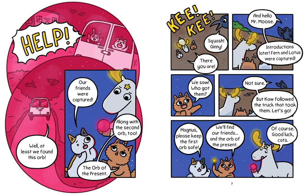 Cat & Cat Adventures: Magic at the Mansion: A Graphic Novel