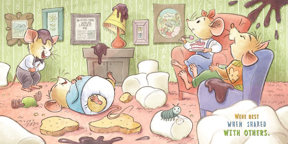 The Big Mess: A Deliciously Funny Story of Siblings Learning to Get Along