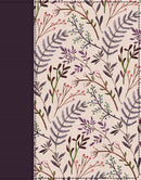 NIV, Journal the Word Bible, Cloth over Board, Pink Floral, Red Letter, Comfort Print: Reflect, Take Notes, or Create Art Next to Your Favorite Verses