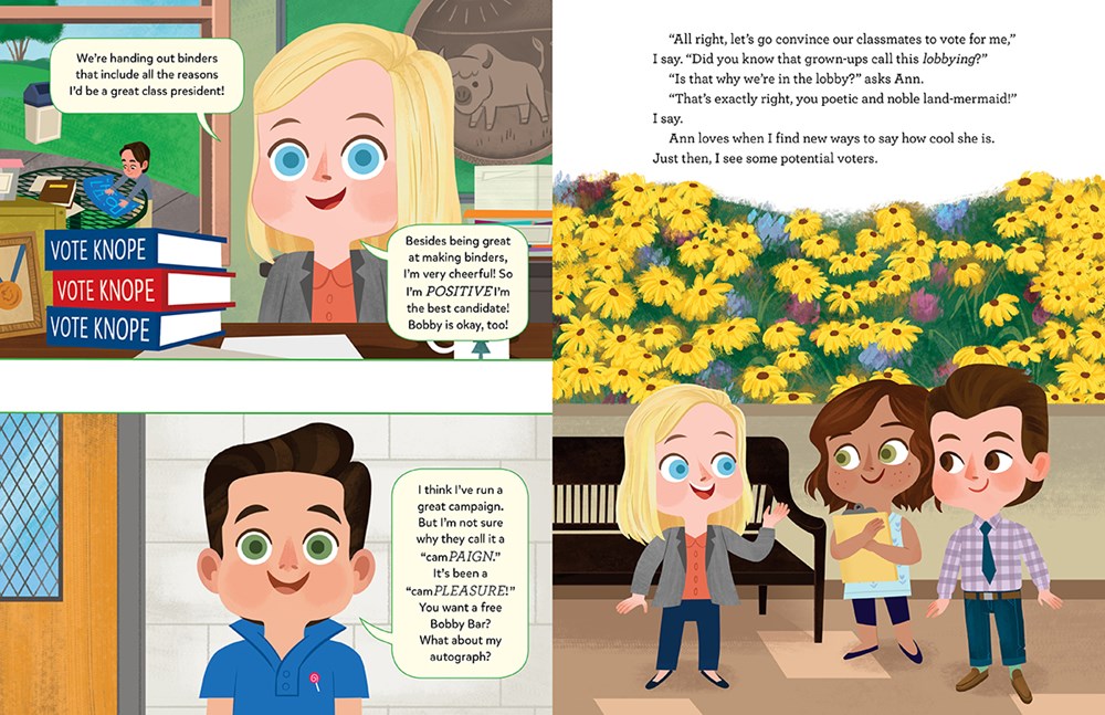 Parks and Recreation: Leslie for Class President!