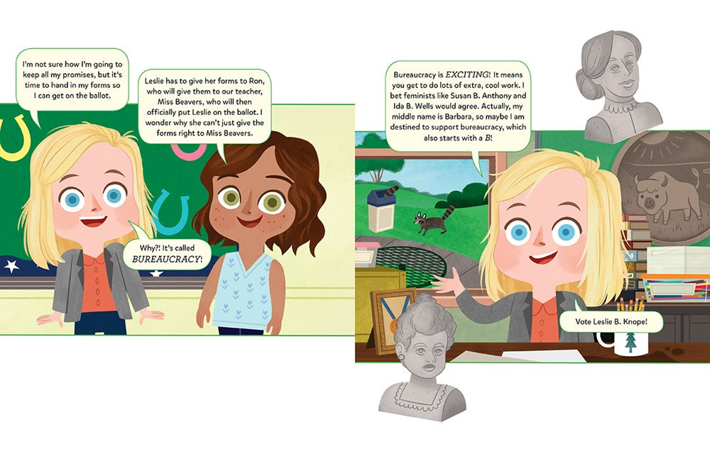 Parks and Recreation: Leslie for Class President!