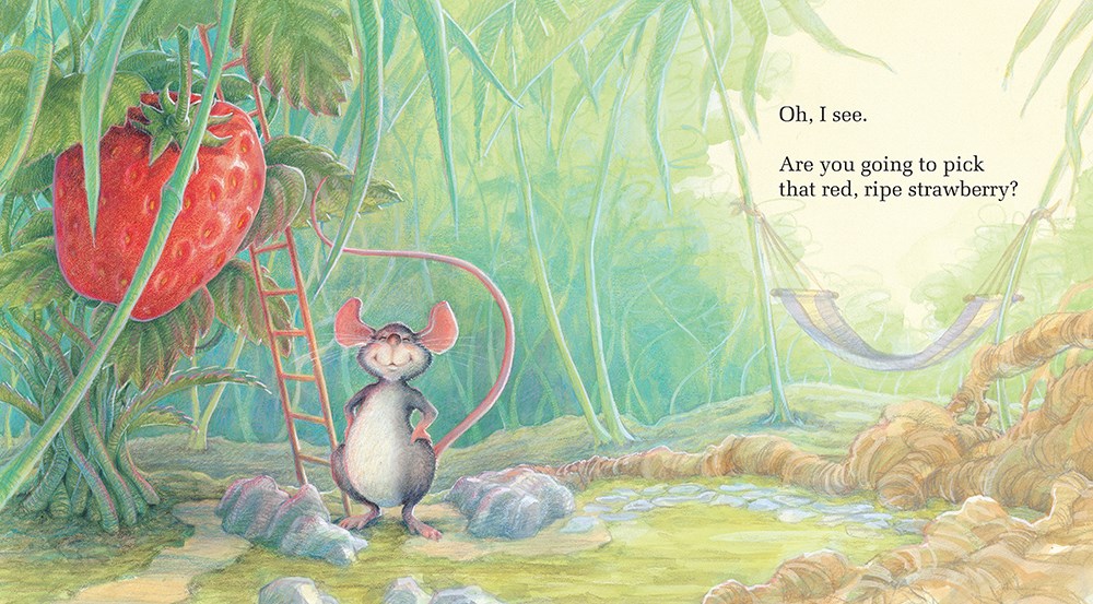 The Little Mouse, the Red Ripe Strawberry, and the Big Hungry Bear