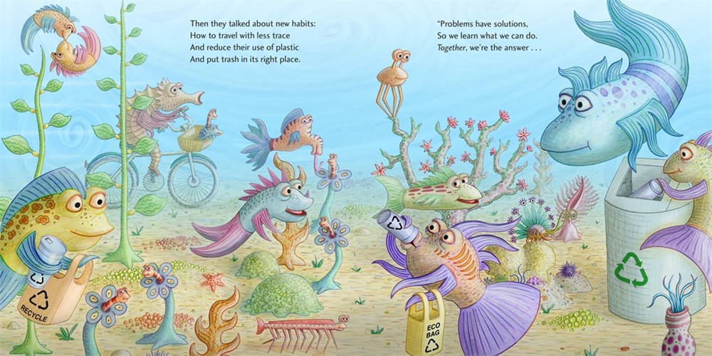 The Pout-Pout Fish Cleans Up the Ocean