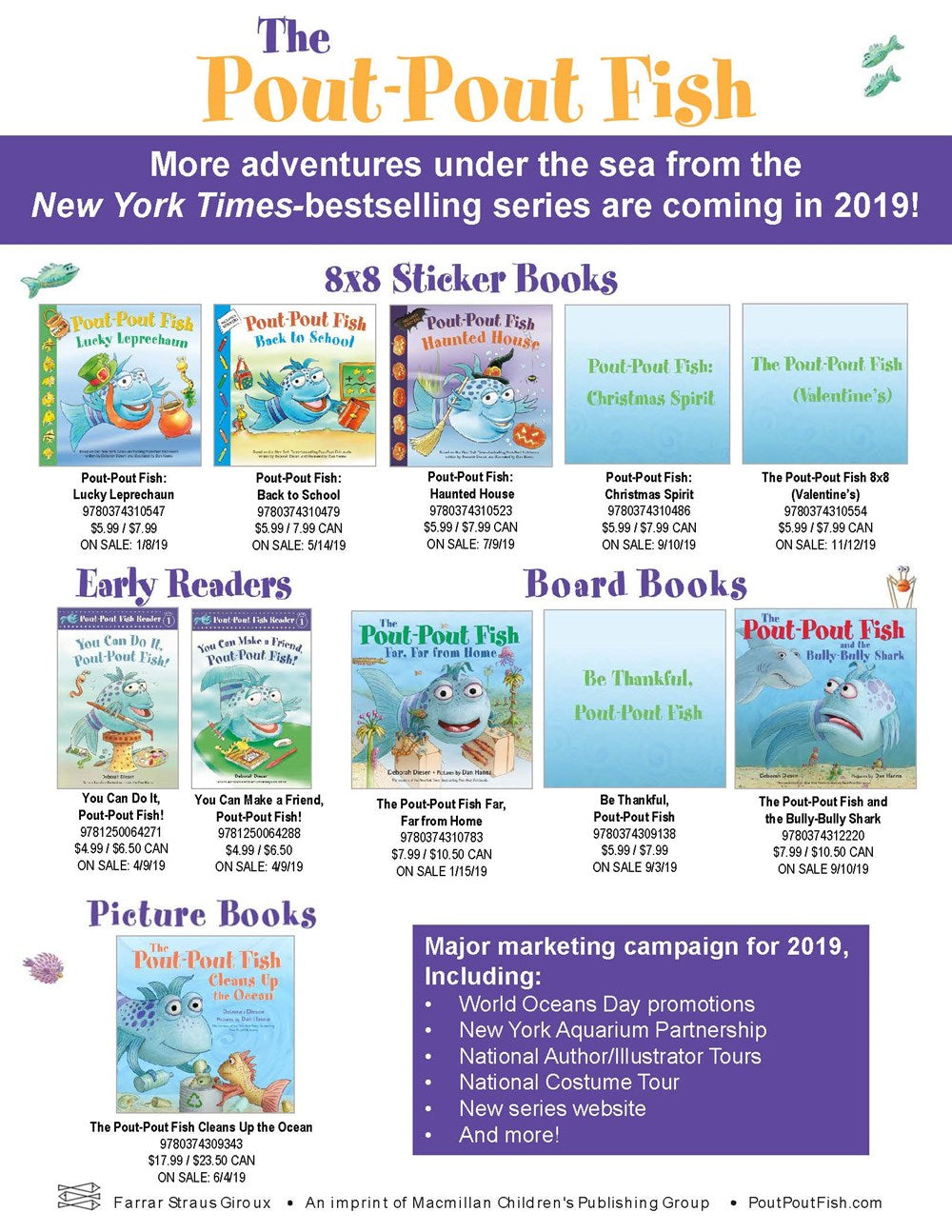 The Pout-Pout Fish Cleans Up the Ocean