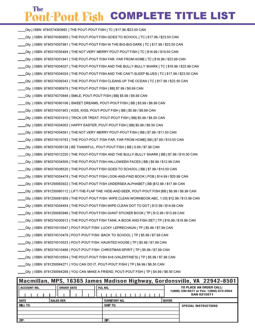 The Pout-Pout Fish Cleans Up the Ocean