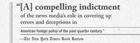 Manufacturing Consent: The Political Economy of the Mass Media