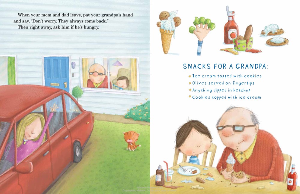 How to Babysit a Grandpa: A Book for Dads, Grandpas, and Kids