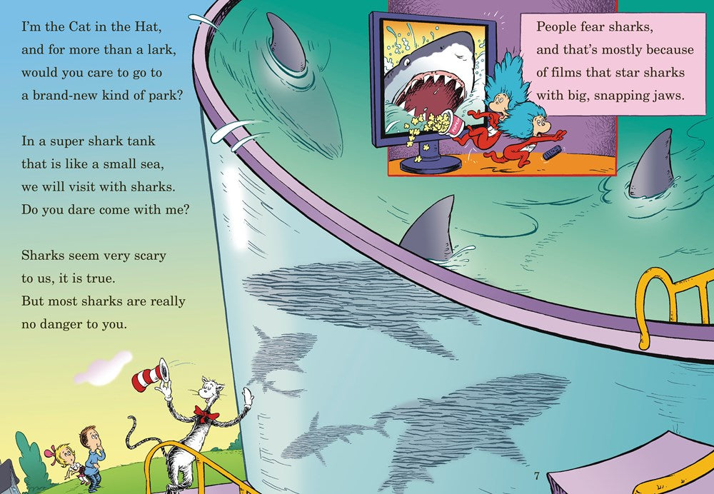 Hark! A Shark! All About Sharks (The Cat in the Hat's Learning Library)